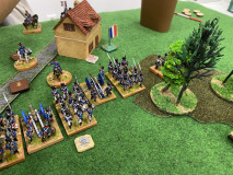 Les Prussiens sont venus avec une importante artillerie.