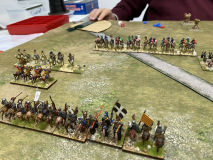 L'armée Teutonique fait face aux Touaregs.