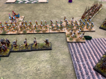 L'armée Égyptienne Saitic est bien plus nombreuse que la légion des Romains Haut Empire.