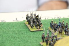 Infanterie de Brunswick dans le camps Anglais.