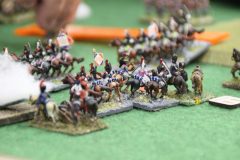 Cavalerie Française en formation d'attaque.
