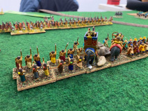 L'armée des Indiens Classiques fait face aux troupes de Zénobie, la reine de Palmyre.