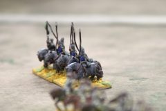 Cataphractes Parthes observant le champ de bataille.