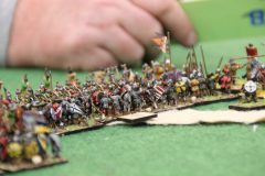 Mêlée d'une rare violence entre Byzantins et Anglo-Danois.