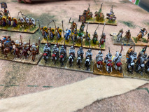 La ligne de chevaliers du Royaume de Sicile est impressionnante. Les Byzantins Comnènes ne diront pas le contraire !