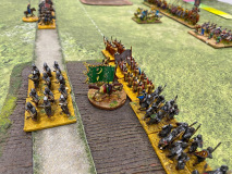 Le Cid commande l'armée des Royaumes des Taïfas.
