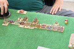 L'armée des Romains Bas-Empire complètement déployée.