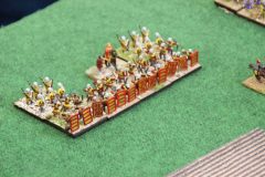 Des Sparabaras et Immortels se mettent à tirer sur les Romains !