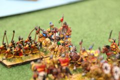 La dernière unité de cavalerie Lourde des Francs en mauvaise posture.