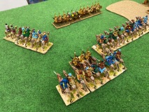 Les chameaux Touaregs percutent la cavalerie Hindou