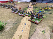 Les Normands auront le plus grand mal à contenir les archers Gallois Féodaux.
