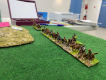 Le général Hun accompagne ses cavaliers légers.