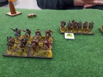 Les numides et auxiliaires Romains à cheval tenteront de distraire les cavaliers Diadoques.