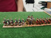 La cavalerie lourde des Diadoques et Successeurs se déploie.