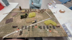 Pologne vs Angleterre vu du ciel.