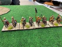 Cavalerie légère alliée Alains avec les Romains.