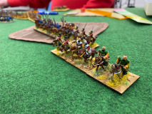 Pendant ce temps, la cavalerie Coréenne en profite pour aller piller le camp Teutonique !