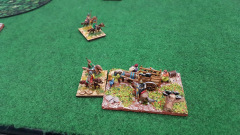 Le camp Normand a été capturé par des éclaireurs Francs.