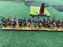 La cavalerie Franque au déploiement.