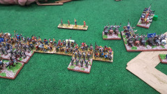 Les Vikings font le trou dans les rangs Normands.