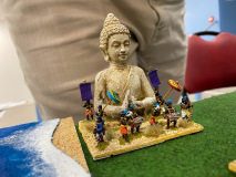 Superbe camp Indien Classique peint par Nicolas !