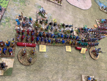 La mêlée fait rage entre les fantassins Touaregs et Allemands !