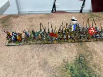 L'armée Flamande au déploiement.