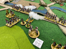 L'armée Française fait feu sur les positions Danoises.