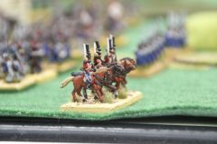 Une unité de cavalerie légère Napoléonienne.