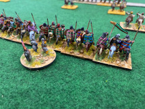 Les cavaliers Sarmates alliés aux Romains Moyen Empire sont impatients de charger.