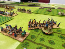 Des troupes moyennes des Dynasties Kurdes tentent d'occuper le terrain face aux Byzantins.