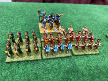 Légionnaires Romains Bas Empire accompagnés d'Auxiliaires archers.