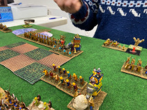 Le gros de l'armée Indienne reste en arrière pour l'instant.