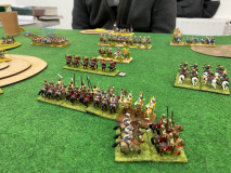 Les Parthes sont venus avec une cavalerie conséquente.