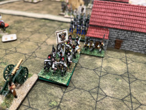 Les Wurtembergeois se ruent à l'assaut d'une maison stratégique.