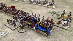 Des chars lourds Assyriens.