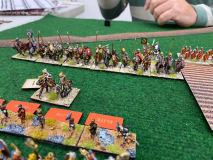 La cavalerie Romaine Patricienne qui va faire vivre un enfer aux Carthaginois ce soir...