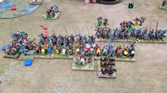 Les chevaliers Serbes et Florentins se percutent avec une rare violence !