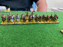 La cavalerie de l'allié Sarmate de la Rome Moyen Empire va tenter de faire bonne figure.