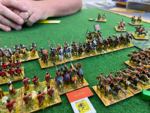 La cavalerie Sarmate essuiera de grosses pertes en conséquence de son agressivité.