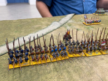 Les phalanges Séleucides n'auront aucun challenge face aux guerriers Incas.