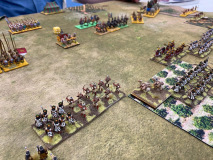 Les armées Inca et Séleucide manœuvrent avant l'impact.