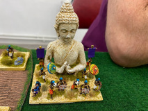 Le camp Vijayanagar superbement peint par Nicolas;