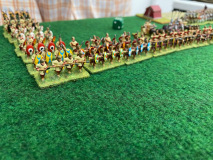 L'armée Romaine Bas Empire au déploiement.