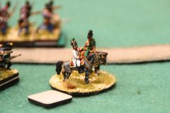 Le général Autrichien analyse le champ de bataille.