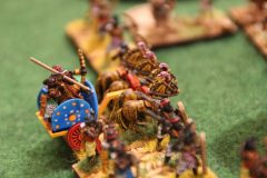 Un char lourd Indien égaré rejoint un corps allié pour le soutenir.