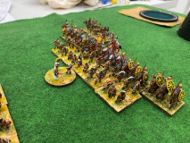 La cavalerie lourde des Romains Bas Empire ne va faire qu'une bouchée de ces auxiliaires Romains République.